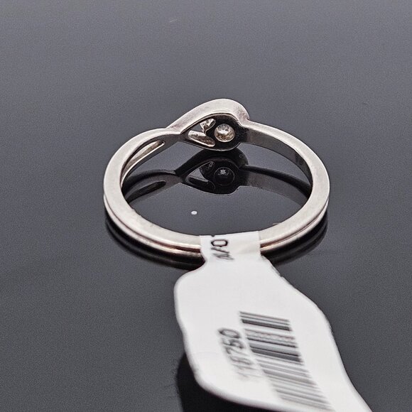 Pandora 925 Sterling Silver Infinite Lab Grown Diamond Ring .15CT Size 7 w/ Box - Picture 10 of 12